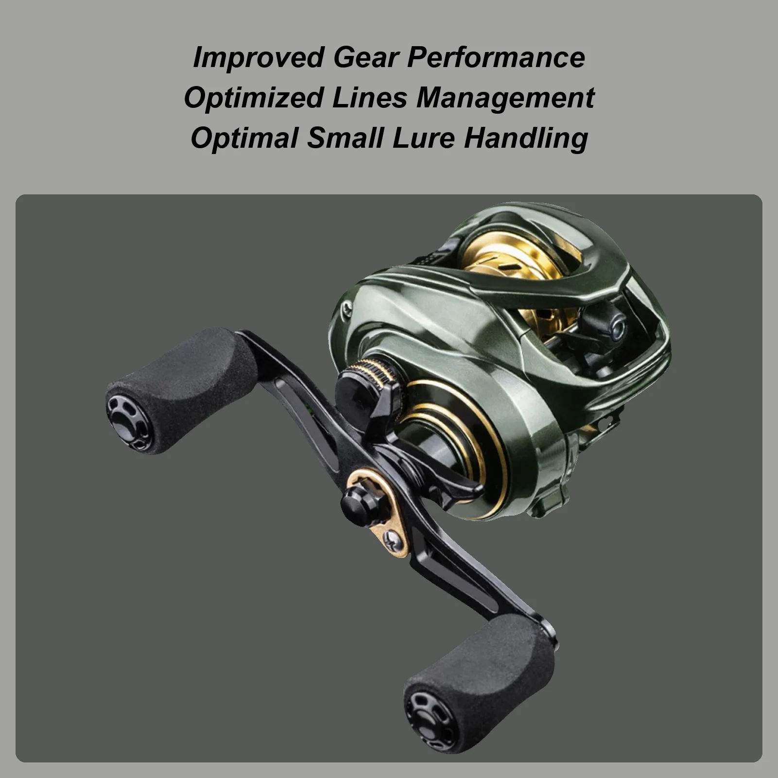 

Saltwater Baitcasting Reels 8Kg Max Drag Baitcasting Reel Tool Lightweight Bait Feeder Spinner Tackle Accessory For Enthusiasts