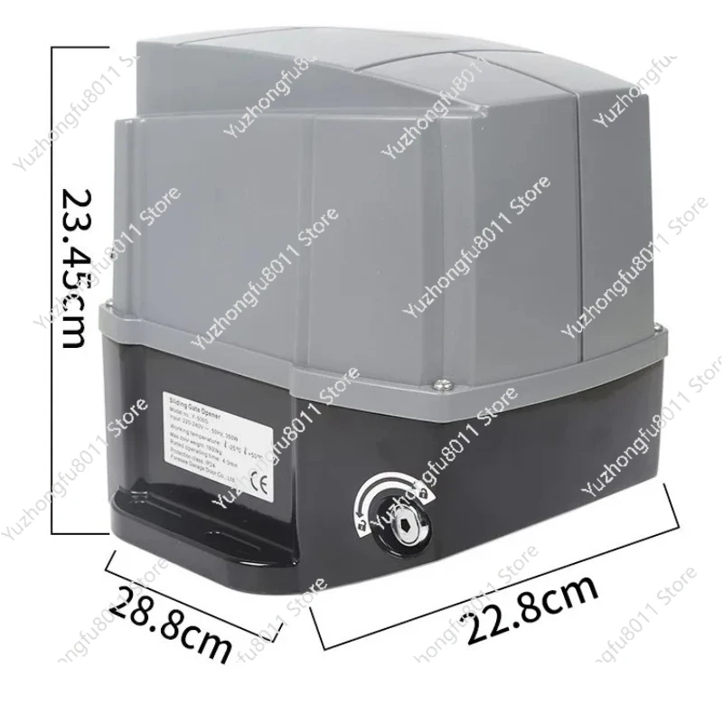 1600KG Automatic Sliding Gate Opener Kit Door Electric 220V Rail Gate Opener Operator