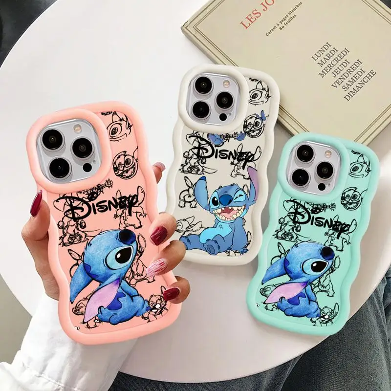 Stitch The Baby Disney Phone Case for Poco X3 NFC X3 X3 Pro X5Pro 5G Redmi 8 9C 9T 10 10C 10A 12 4G 12C 13C A1 A2 Plus