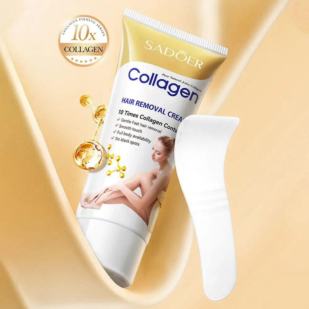 60g Strong Painless Hair Removal Cream Men and Women Effective Depilatory Cream For Armpit Legs and Arms Skin Care Removal Hair