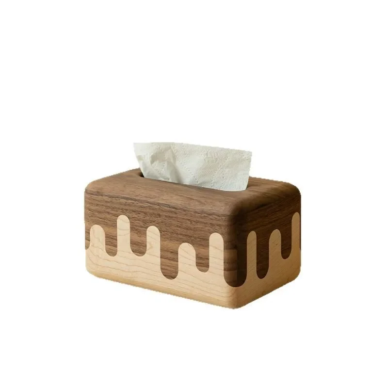 Living room light luxury high-end pumping carton, household creative tissue box, living room coffee table pumping box