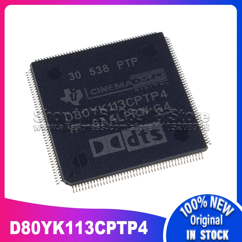 1 قطعة/الوحدة D80YK113CPTP4 D80YK113 QFP144 100% مخزون بقعة جديد