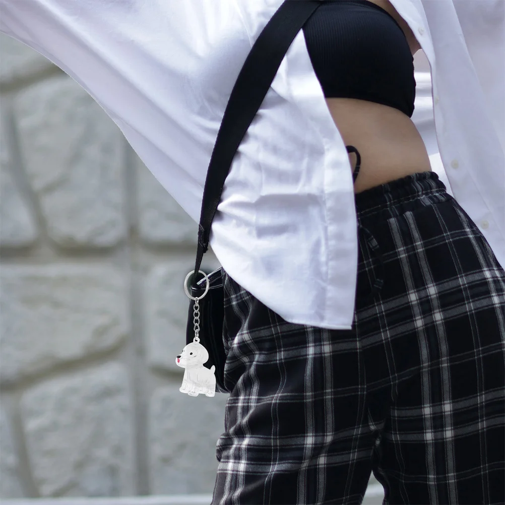 

2Pcs Dog Keepsake Holder - Pet Hair Memorial Keychain Urn - Compact Pet Souvenir Storage for Cremation Jewelry and Emotional