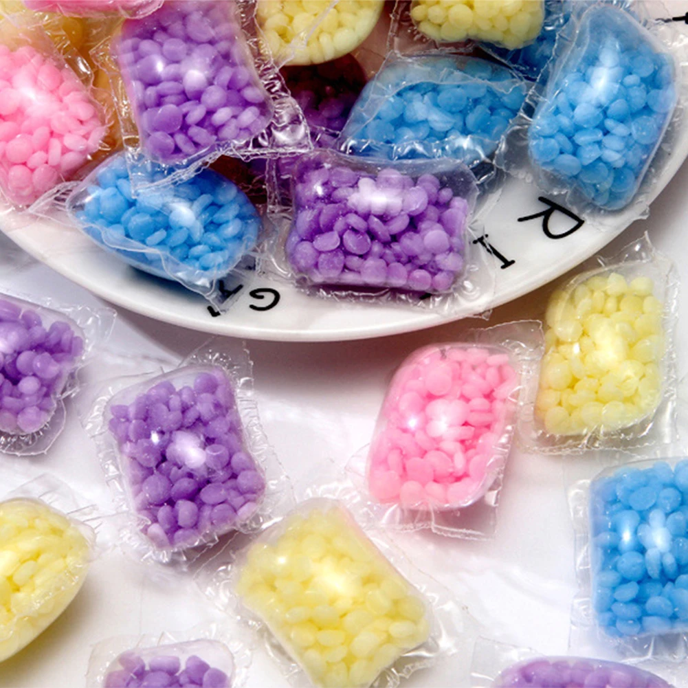 100Pcs Softener Beads Lasting Laundry Scent Booster Beads Household Cleaning Tools