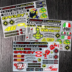 AGV Kask Etiket Kawasaki CFMOTO Aprilia Ducati Honda Yamaha Motosiklet Aksesuarları Elektrikli Rossi Marquez Visor K1S K3 K6