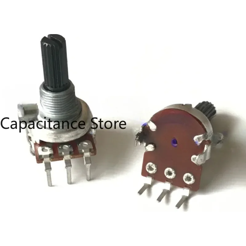 

5PCS 161 rotary potentiometer single A10K recorder audio speaker volume