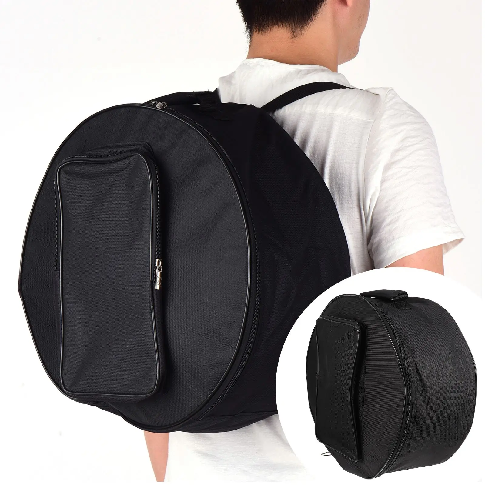 1pc imbottito rullante borsa 13-14 pollici tessuto Oxford imbottito portatile rullante custodia batteria Gig Bag kit batteria per prestazioni