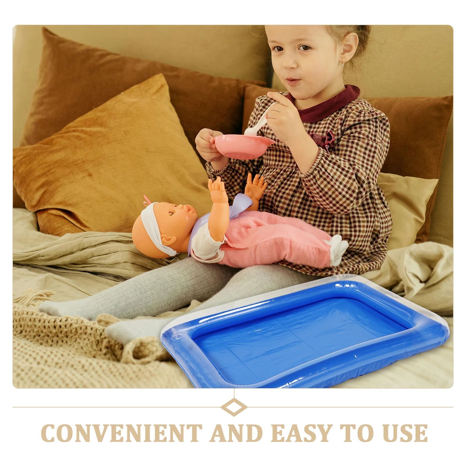 حمام سباحة قابل للنفخ للأطفال، مجموعة حمام صيفية محمولة، صينية مياه صغيرة للسباحة، مجموعة ألعاب حمامات السباحة