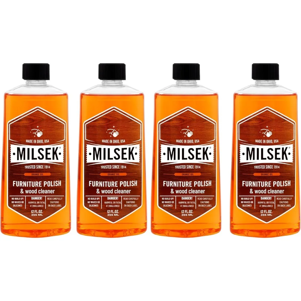 

Orange Oil Furniture Polish and Cleaner 4 Pack 12 fl oz
