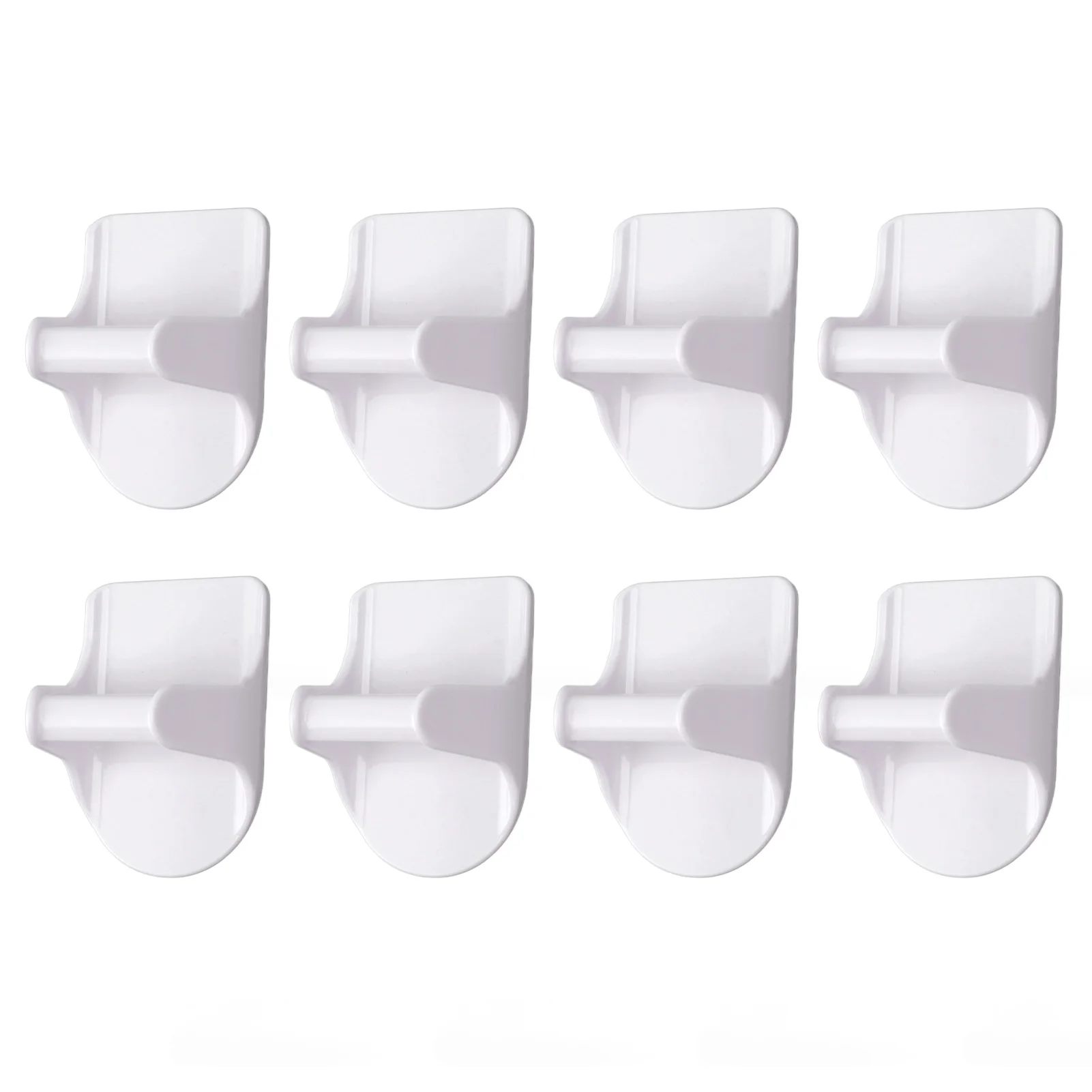 8 PCS Spray Bottle Holder ABS Save Space Strong Adhesive Spray Bottle Hanger For Home Cabinets