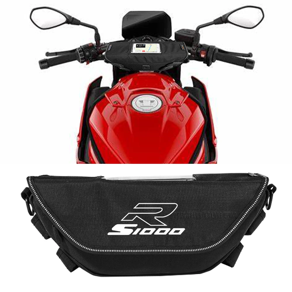 For S 1000 R 2020 S1000 R 2021 S 1000R 2013-2016 2017 2018 2019 2022 2023 Waterproof motorcycle handlebar travel navigation bag