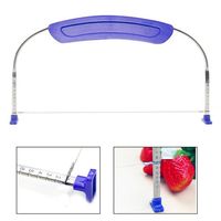 Single Line Cake Cutting Wire Plastic Handle Adjustable Height Cake Leveler Stainless Steel Leveling Cake Slicer Bread