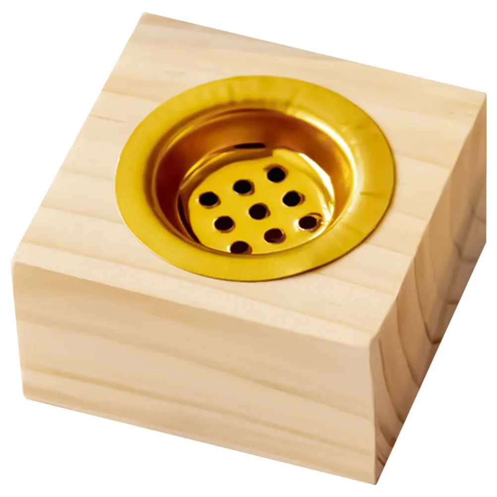 

Wooden Incense Burner Holder Retro Design Table Decoration Aroma Therapy Safe Use Gift Idea Incense Burner Censer Decors