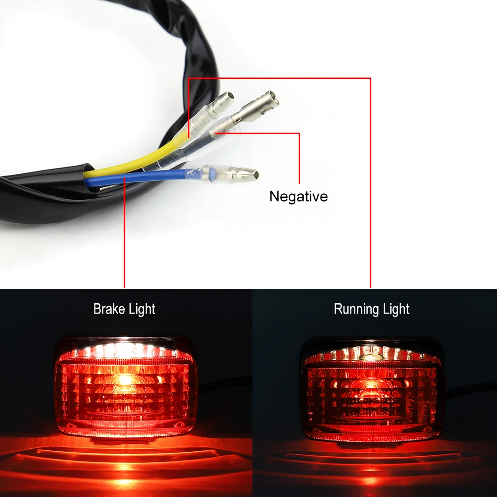 الذيل ضوء ATV الضوء الخلفي مصباح مكبح خلفي لياماها أشيب الدب الكبير بروين كودياك ولفيرين الكركدن فايكنغ OEM 5KM-84710-01-00