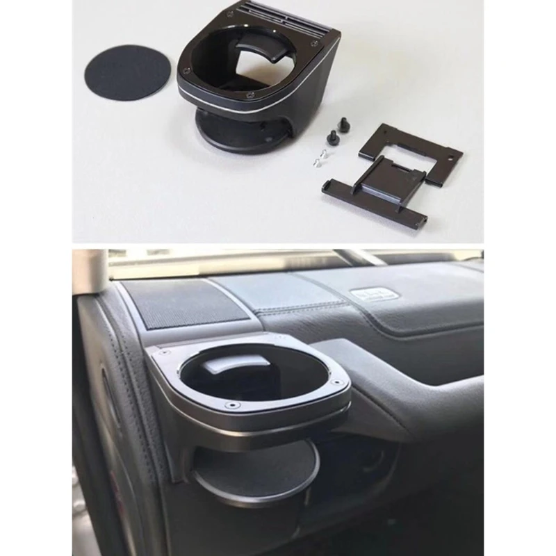 Super Sale Car Front Cup Holder Kit for Mercedes-Benz G Class W463 G350 G500 G55 G63 G65 1989-2018 Dash Drink Water Cup Holder