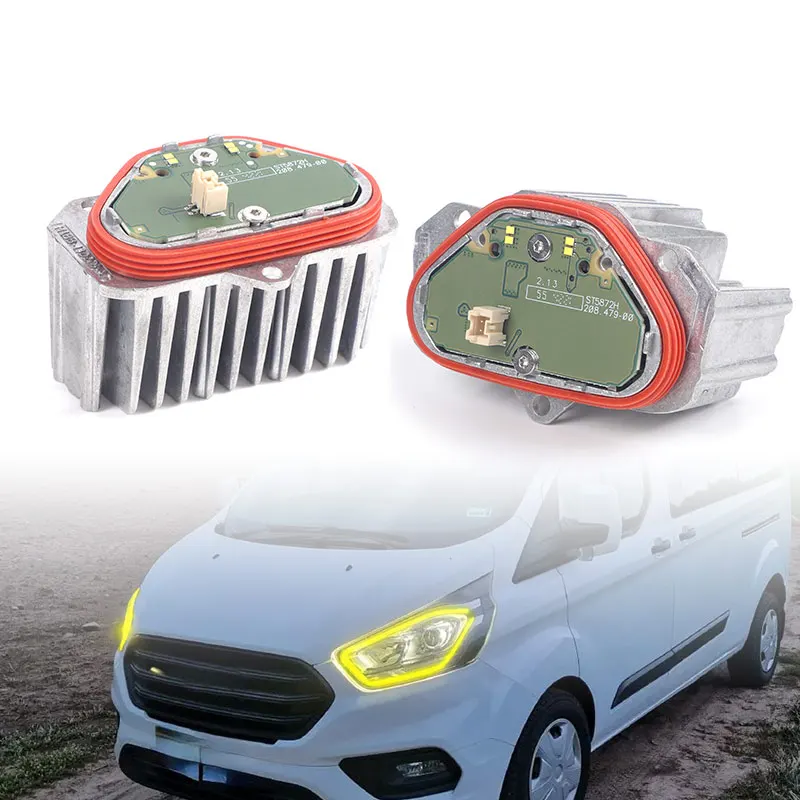H1BB13D278AC LED Headlight Daytime Running Lamp Module For Ford Fiesta MK8 Titanium Hatchback MK7 VII HJ HF Focus MK4 IV ST C519 view 6