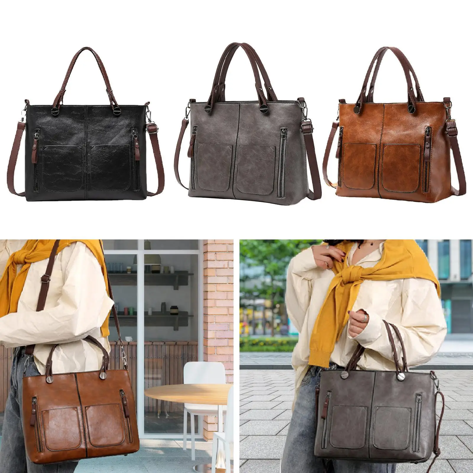 

Women Shoulder Bag Shoulder Purse Simple Underarm Bag for Shopping Summer Travel