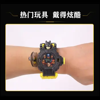 DC蝙蝠俠超人週邊電影創意個性投影發光多功能玩具手錶兒童節日禮物。 10 最佳銷售 超人手錶 - №3