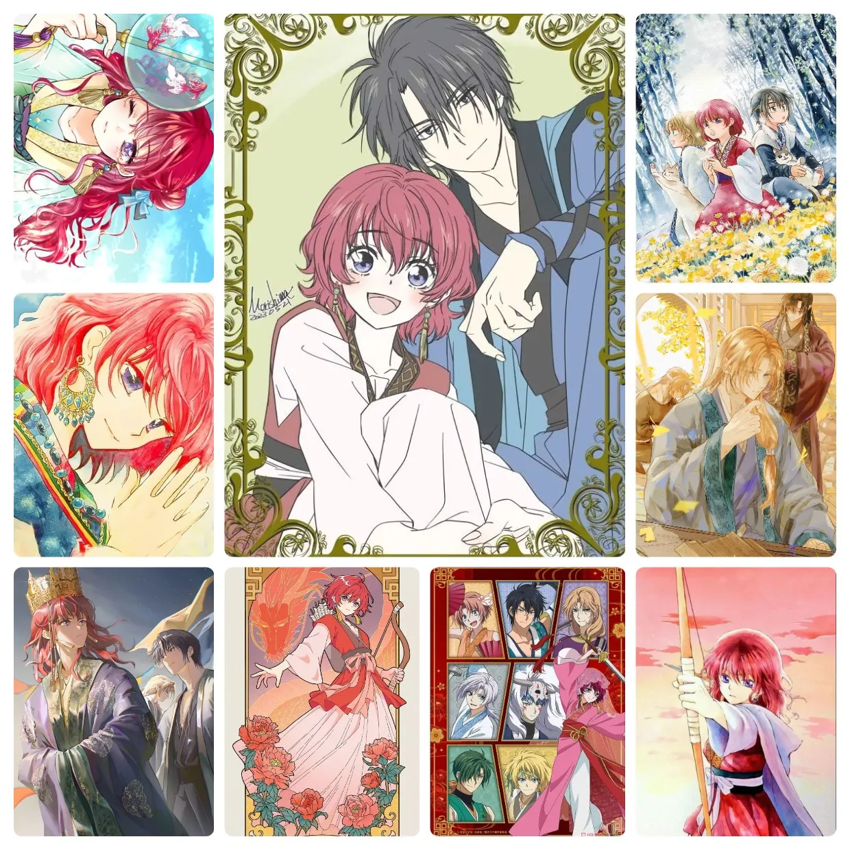 DIY Anime Akatsuki No Yona Princess Jigsaw Puzzles For Adults Family Activity Games for Gameroom Bedroom Gifts