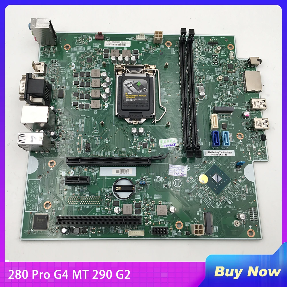 PC Desktop Motherboard For HP 280 Pro G4 MT 290 G2 TPC-W043-MT L17657-001 L17657-601 942015-001 942015-601