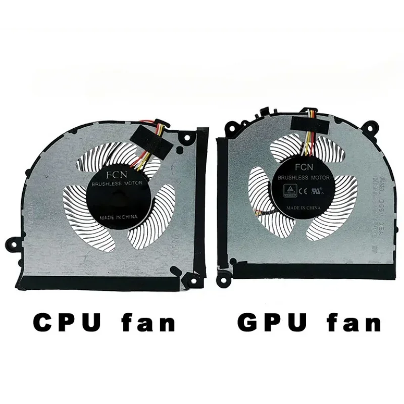 New Original Laptop/Notebook CPU/GPU cooling Fan for Clevo PC50DD PC50DF PC50DN2 PC51 PC70 Terrans Force T5M T7M