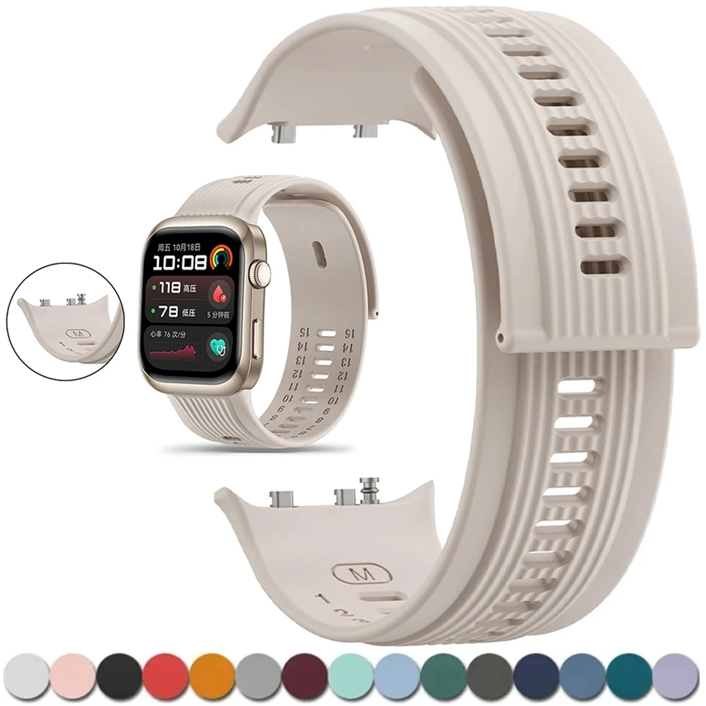 Silikon Strap Für Huawei Uhr D2 Weiche Sport Strap Ersatz Armband Atmungsaktive Armband Für Huawei Uhr D2 Handgelenk Riemen