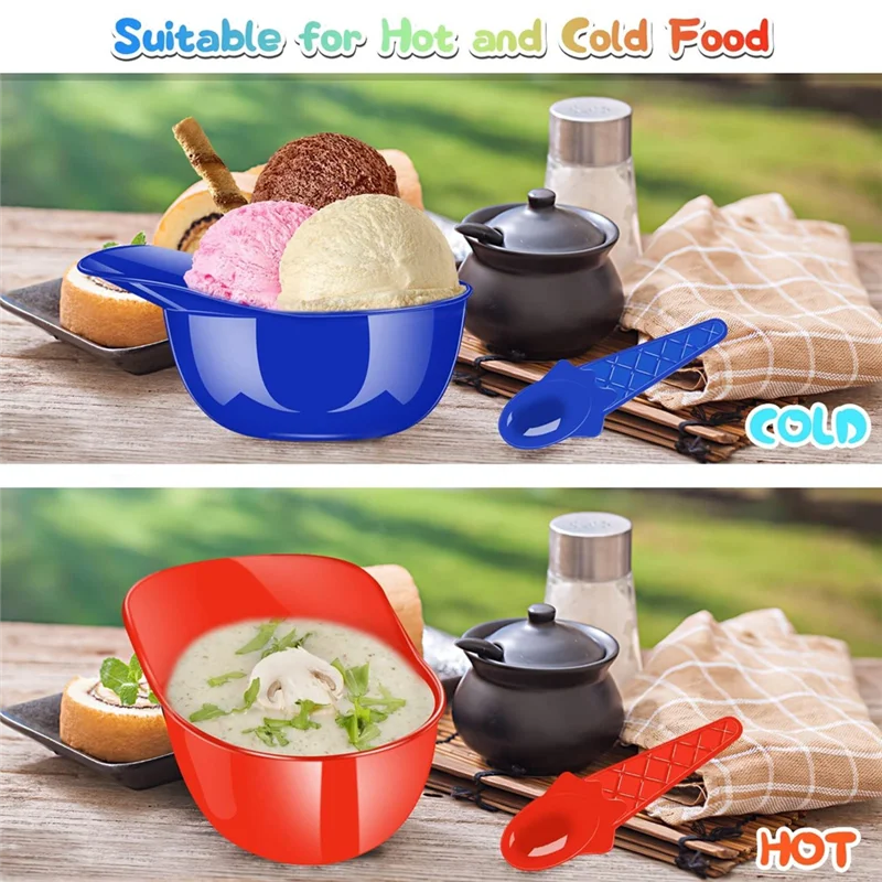 

AT21-66Pack Baseball Ice Cream Bowls 33Pc Spoons And 33Pc 8Oz Mini Dessert Cups,Reusable Cup Bowls For Birthday Party