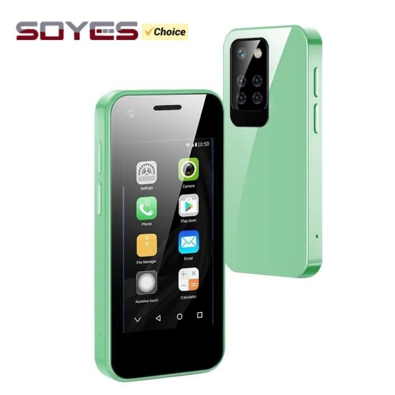 SOYES Mi12 هاتف ذكي صغير 2.5 بوصة MTK 1GB RAM 8GB ROM 5MP كاميرا مزدوجة بطاقة SIM WCDMA 3G Mp4 بلوتوث واي فاي أندرويد الهاتف المحمول