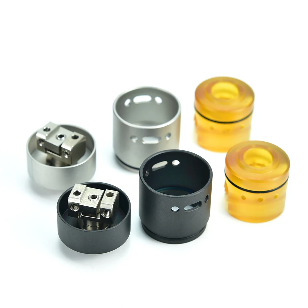 Wolfcoolvape 22mm VAPONAUTE L'Hypersonic RDTA SS316 Tank Atomizer with BF Pin Rebuildable Vape RDA Style RDTA Atomizer