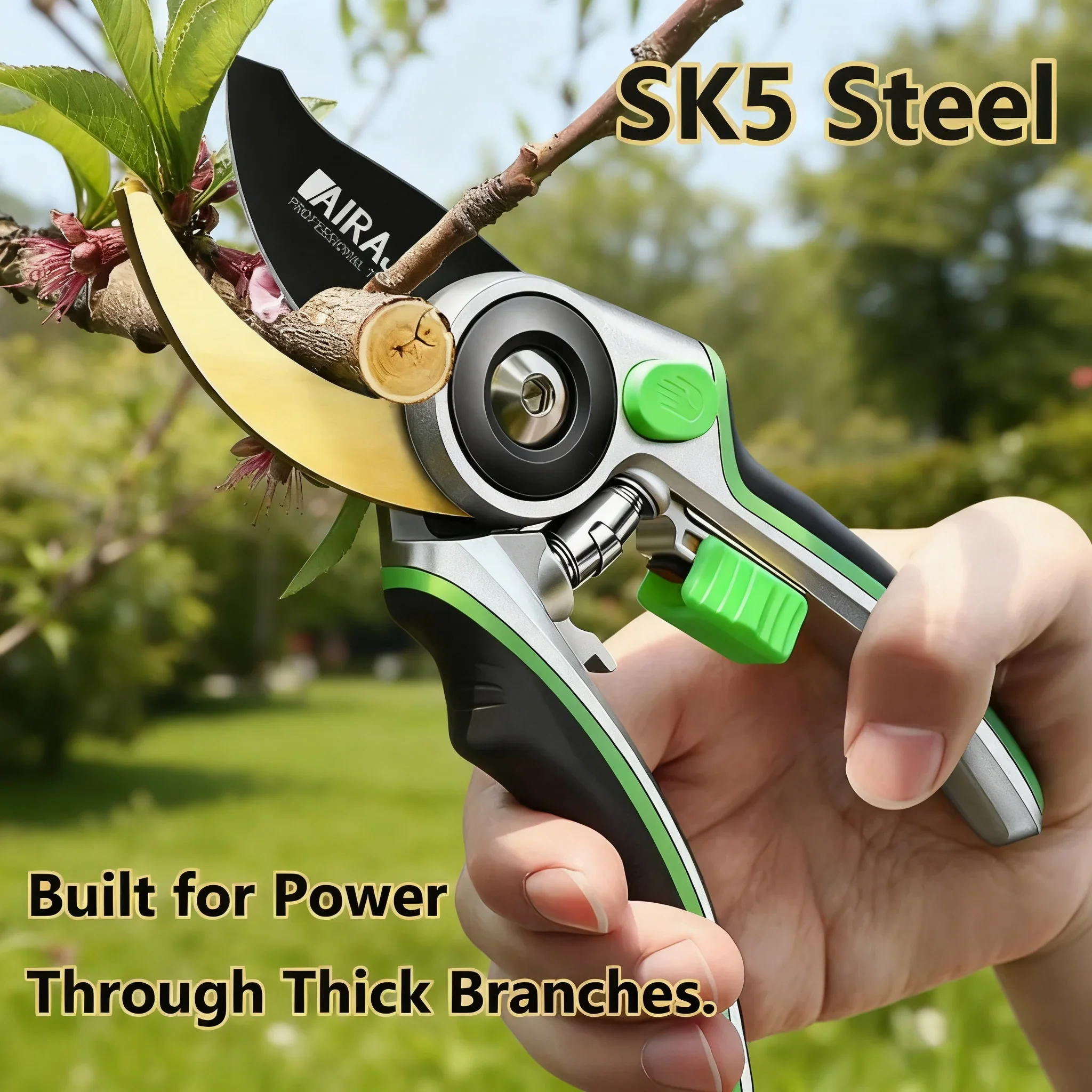 

Прецизионные садовые ножницы — универсальный триммер и сборщик фруктов для профессиональной обрезки и урожая.