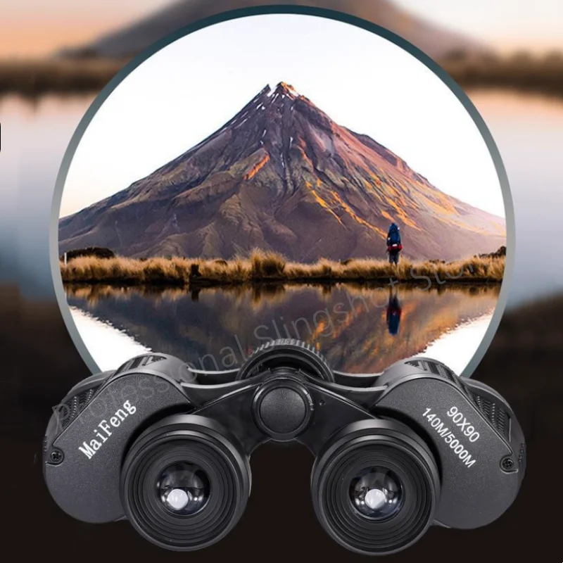 

90X90 Бинокль с дистанционным управлением Bak4 Призма Мощный телескоп высокой четкости с оптическими стеклянными линзами Пеший туризм Охота Спорт