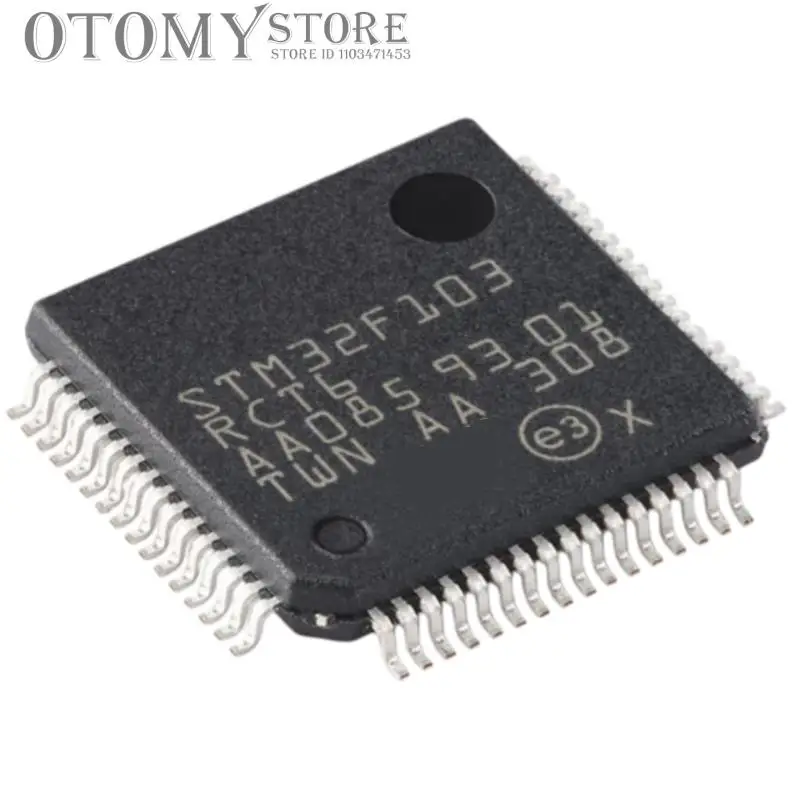 5PCS 100% NEW STM32F103RCT6 STM32F103 32F103 LQFP-64