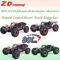 ZD Racing DBX-10 1/10 4WD 2.4GHZ High Speed DBX10 Desert Truck Car Off Road Vehicle 80KM/h Remote Control Desert Car Gift Toys