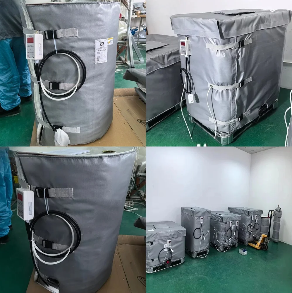 

2026-200L 110V 220V 3.2kw Drum Heater Jacket Tote Bag Heating Blanket