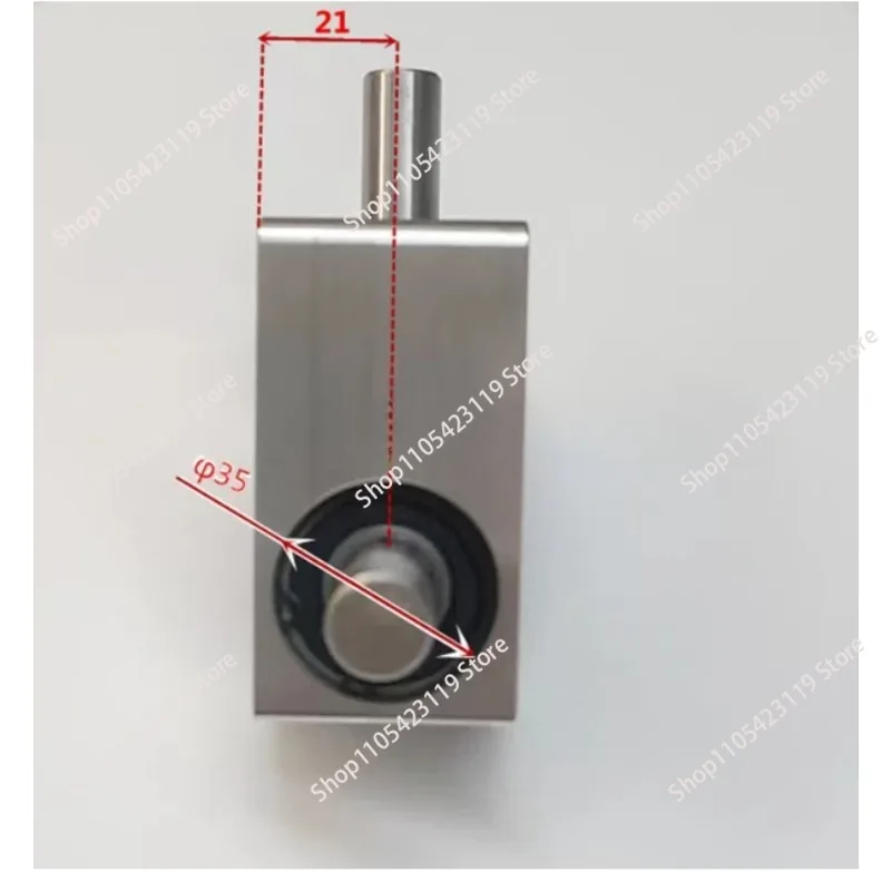 90 degree commutator reduction ratio 1:1 shaft diameter 15mm small spiral bevel gearbox