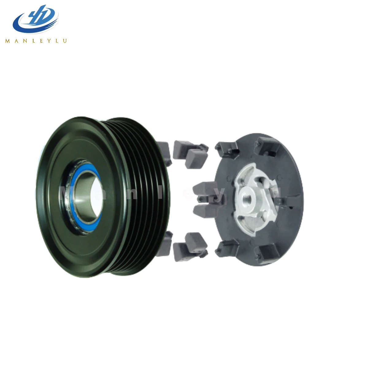 AC A/C Compressor Clutch Pulley For BMW 325I 330I E90 525I 530I E60 730I E65 N52 AUDI Q5 A4 VW TOUAREG 64529122618 64526956716