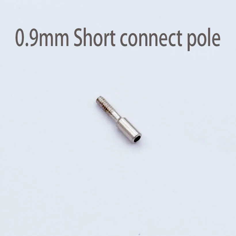 ملحقات الاستيلاء على الساعة 0.7 مم 0.9 مم عمود توصيل إطالة خيط الأسنان 0.9 مم عمود توصيل قصير