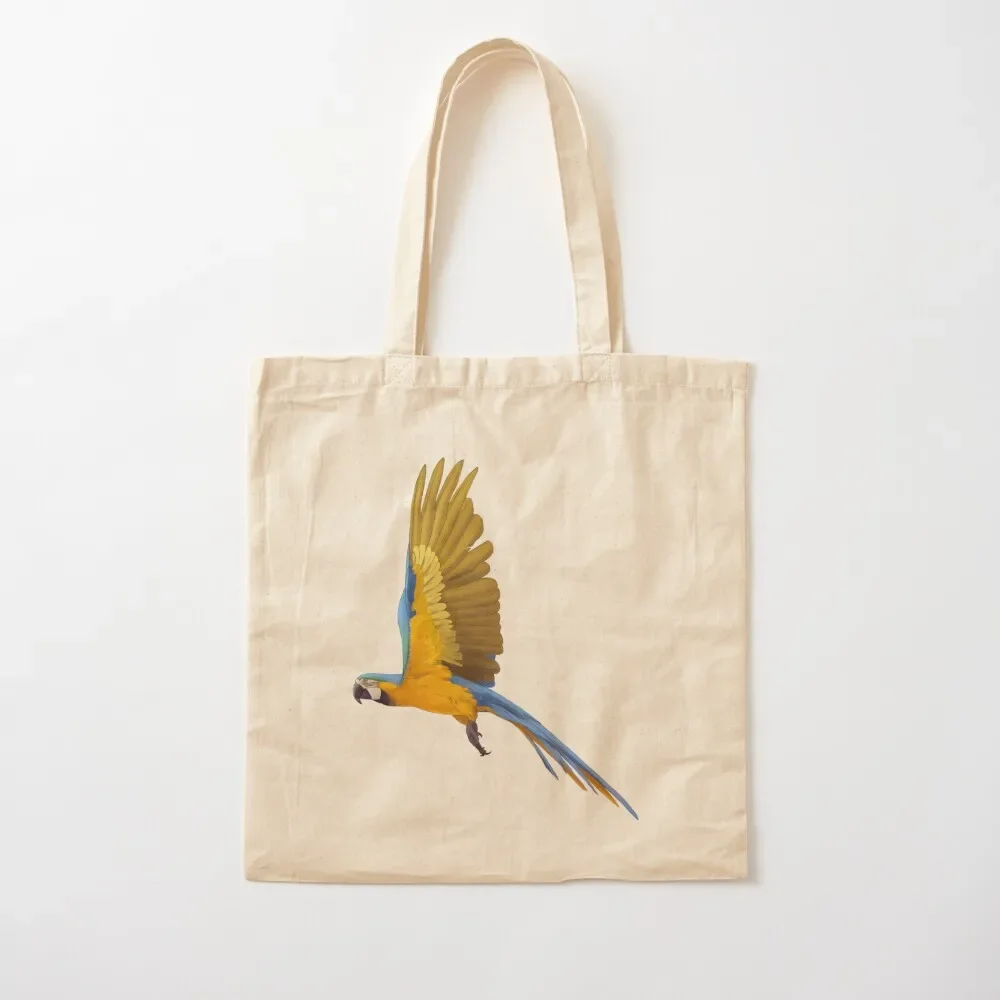 

Blue and Gold Macaw Tote Bag tote bag canvas Large bags for women Women's bags Tote Bag