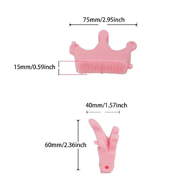 Nail Art 1 pezzo lima per unghie in Silicone separatore per dita in Silicone e portapenne per pennello strumenti di riposo per separatore di dita