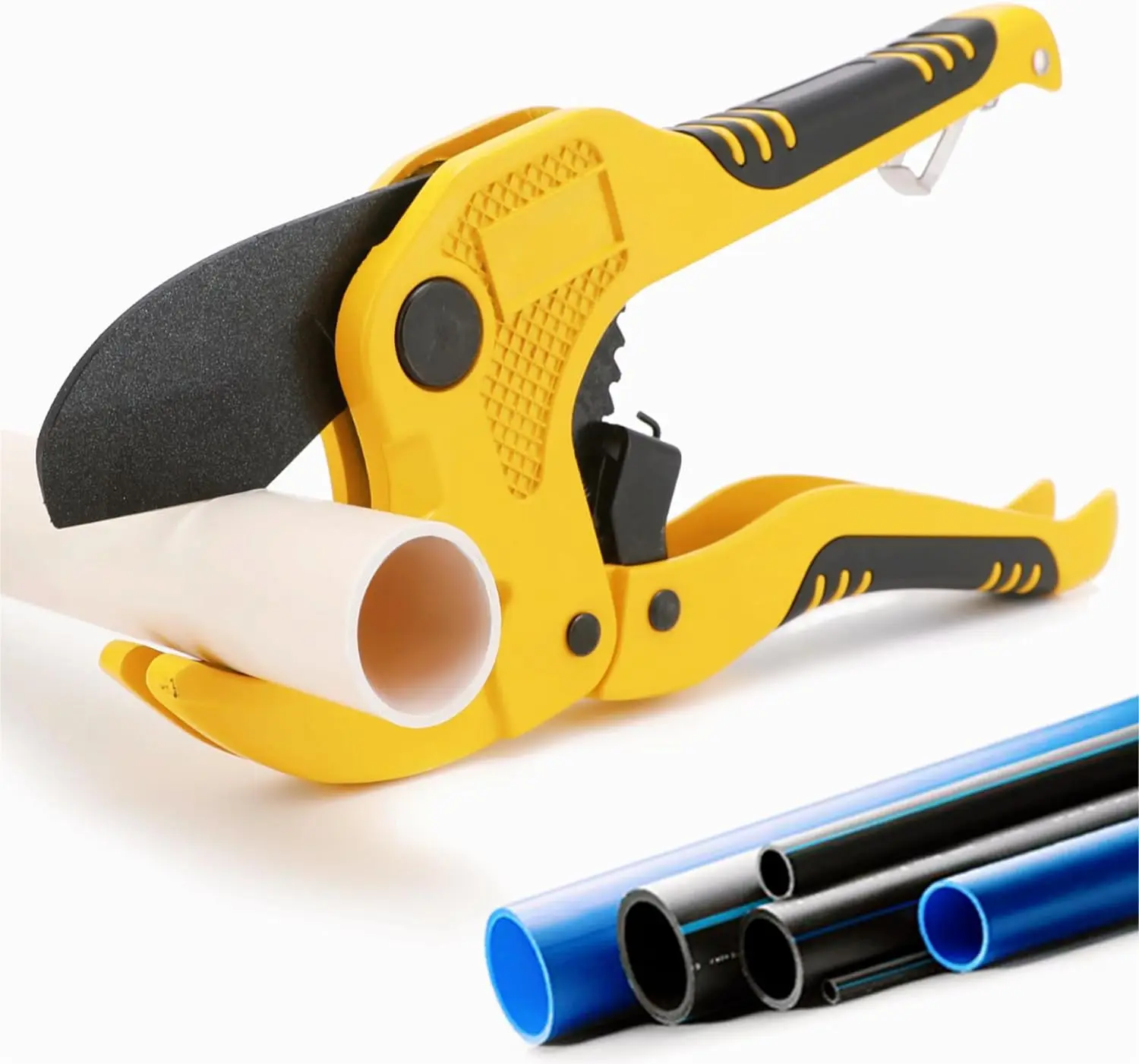 Ratchet-type Pipe and PVC Cutter for Cutting1-5/8