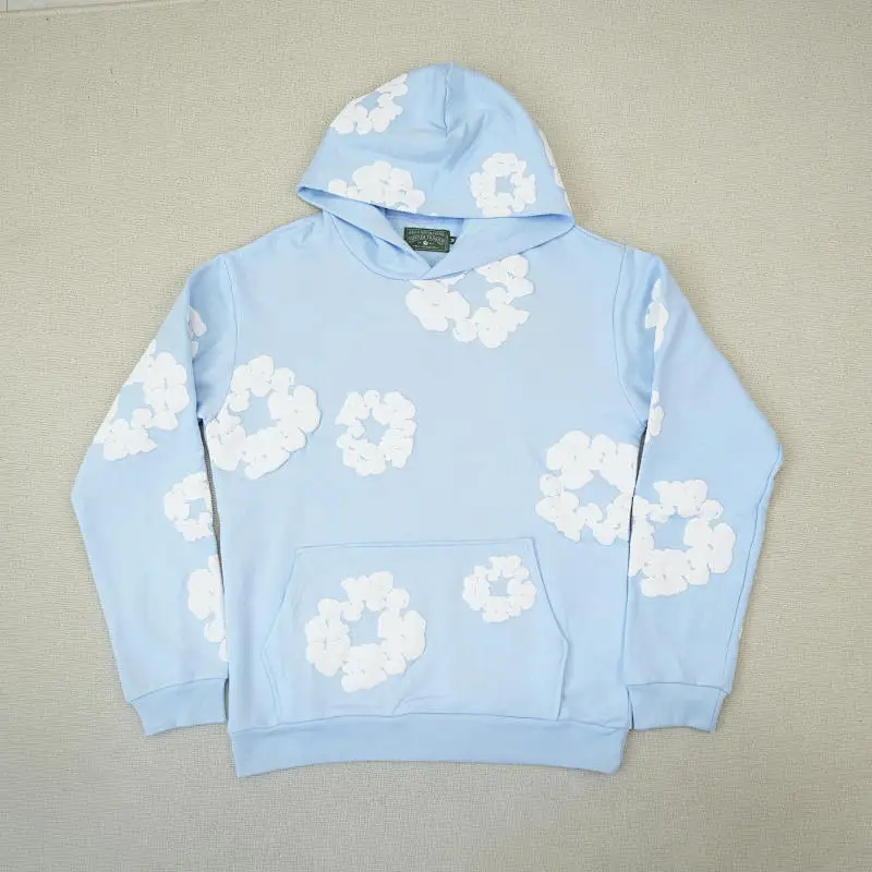 

Белая толстовка из смеси хлопка и полиэстера с логотипом Tagkita, повседневная, теплая, с длинными рукавами, с капюшоном