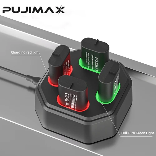Imagen 1 del producto Paquete de baterías recargables PUJIMAX 3360mWh Ni-MH para XBOX Serie S/X y XBOX ONE S/X/Elite con cargador + cable de carga