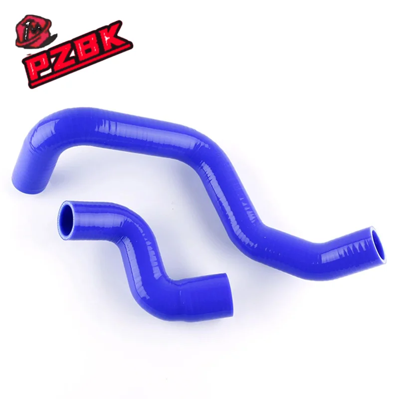 2PCS Silicone Radiator Coolant Hose Pipe Kit For 1990-1994 Nissan Pulsar Sunny GTI-R RNN14 SR20DET 1991 1992 1993