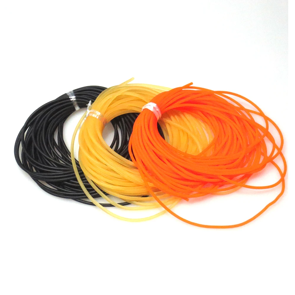 5-10m colored tennis special high elastic latex rubber band 2.8mm tennis training telescopic training elastic rope