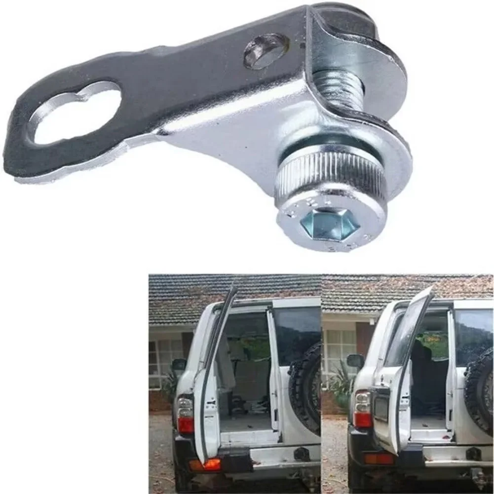 Steel Alloy Rear Barn Door Extension Bracket For Nissan Patrol GU LWB  Full 90° Opening Easy Install Cargo Access