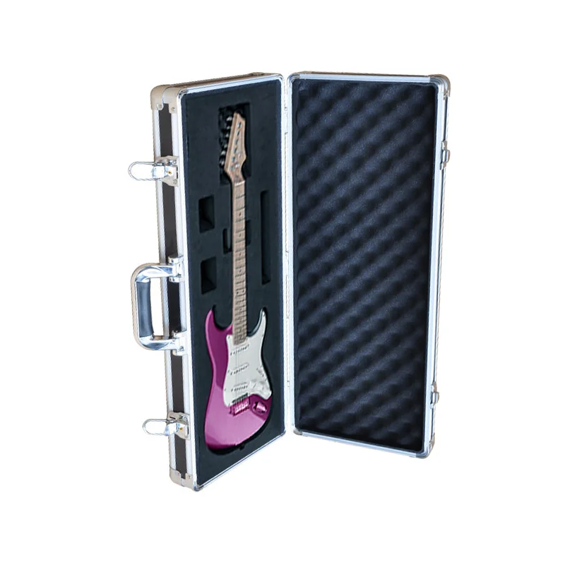 

Custom Metal Aluminium Alloy skeleton Fireproof Board Guitar Case Carrying Case