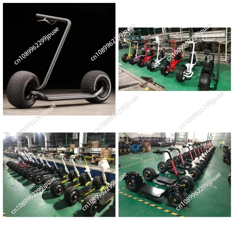Electric Scooters  Steel Frame Newest Design Big Two Wheels Fat Tyre 1500W Max Disc Brake