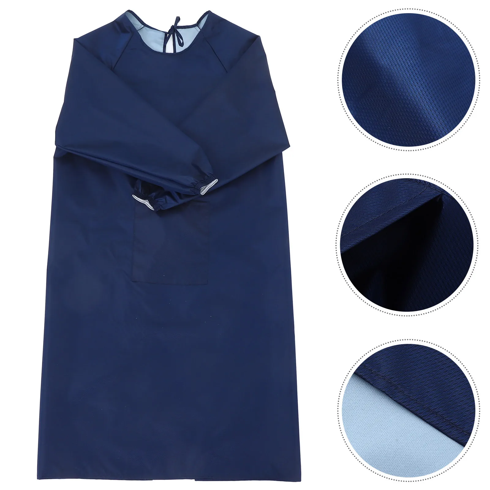 

Waterproof Oilproof Long Sleeve Apron For Adults Heavy Duty Kitchen Cooking Cleaning Workwear Unisex Protective Overalls