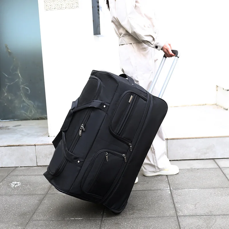 2026 New Fashion Travel Bag Women's Large-Capacity Men's Sports Bag Waterproof Travel Roller Trolley Bag Duffel Bag luggage set