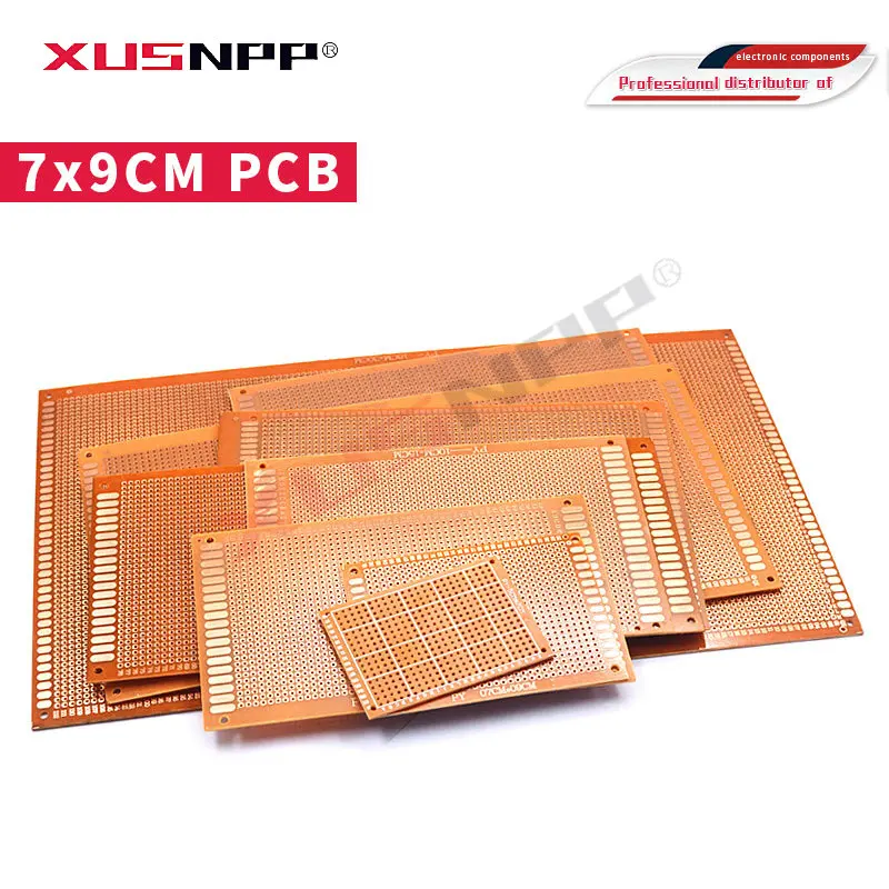 5Pcs 7X9Cm 7*9 Diy Prototype Paper Pcb Universal Experiment Matrix Circuit Board